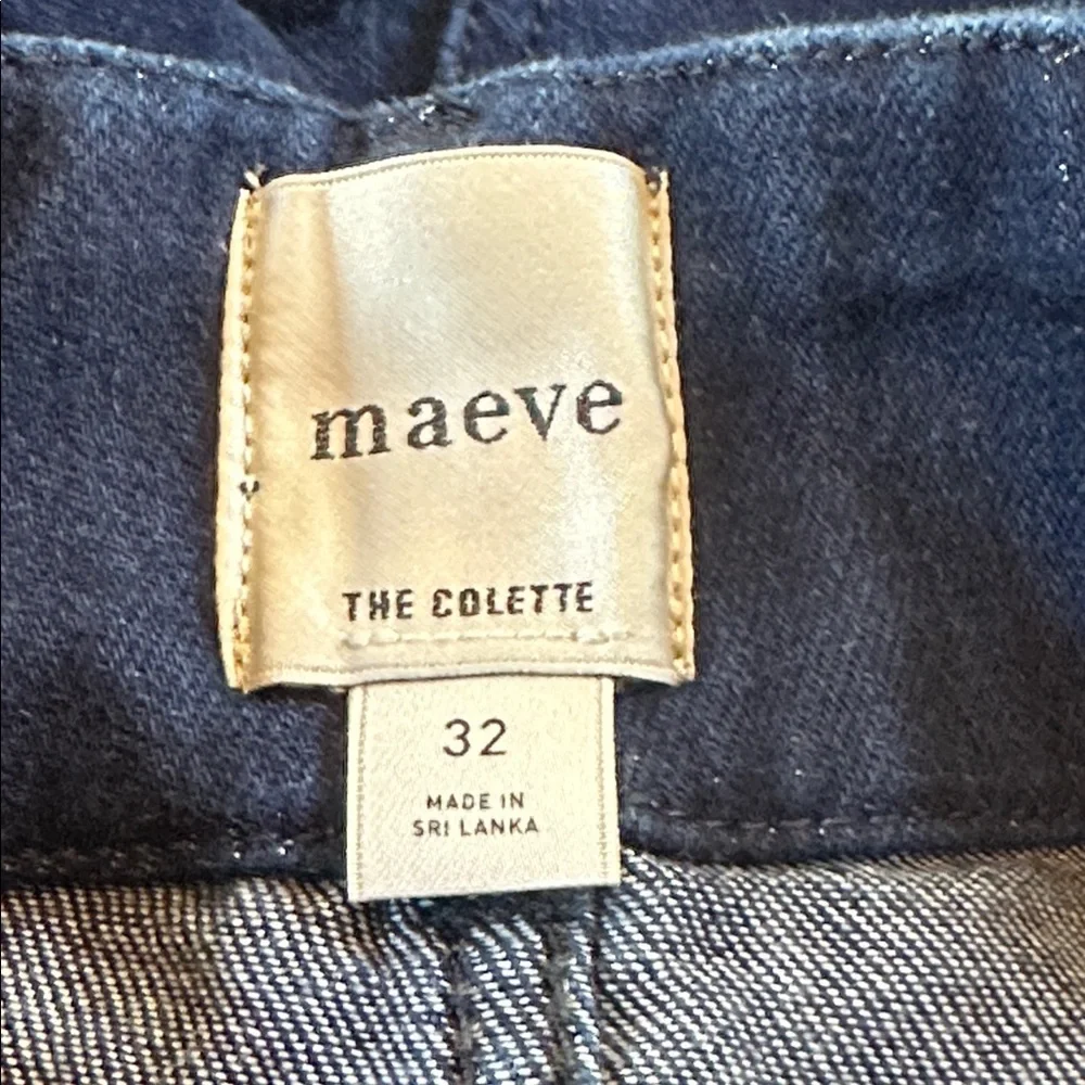 Anthropologie Maeve The Collette Cropped Wide Leg Jeans - Picture 2 of 8
